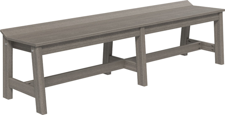 LCCDB72CG-LuxCraft-Café Dining Bench (72")-Pangaea Patio