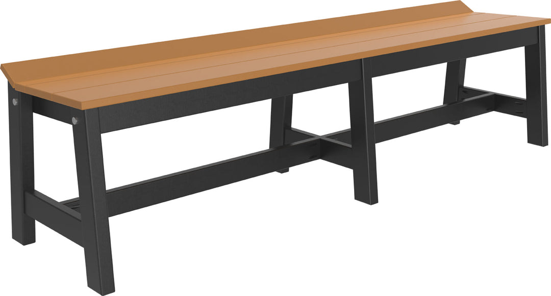 LCCDB72CB-LuxCraft-Café Dining Bench (72")-Pangaea Patio