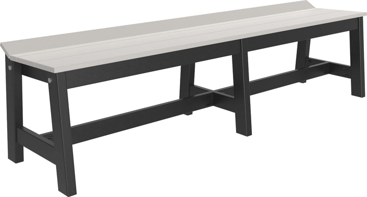 LCCDB72DGB-LuxCraft-Café Dining Bench (72")-Pangaea Patio