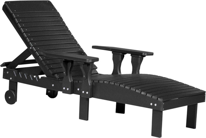 LCPLC-1-LuxCraft-Chaise Lounge Chair-Pangaea Patio