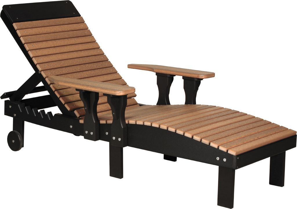 LCPLC-13-LuxCraft-Chaise Lounge Chair-Pangaea Patio