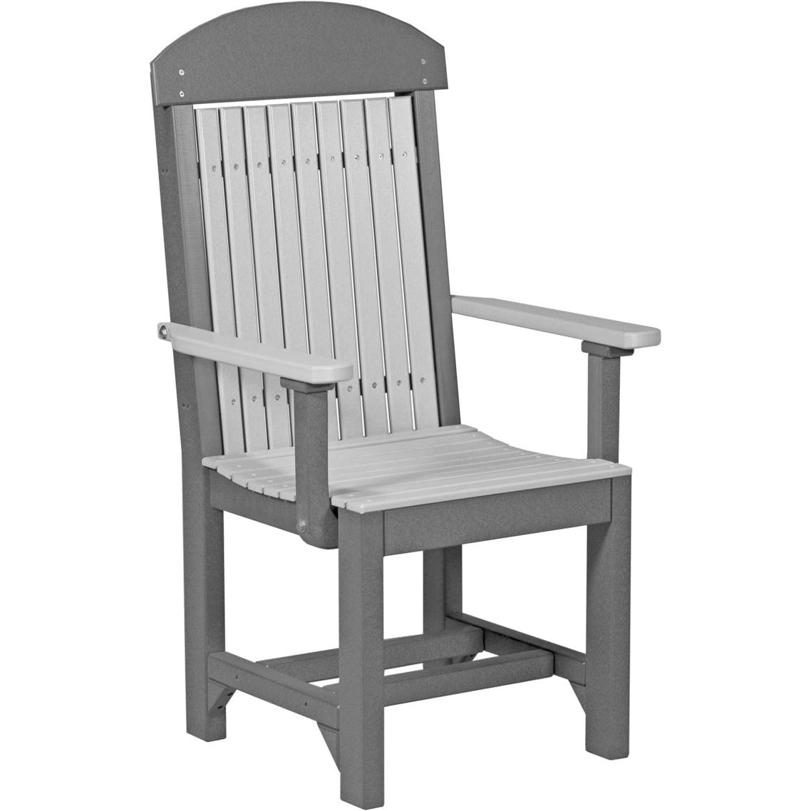 LCCACBAM-LuxCraft-Classic Arm Chair-Bar-Antique Mahogany-Pangaea Patio