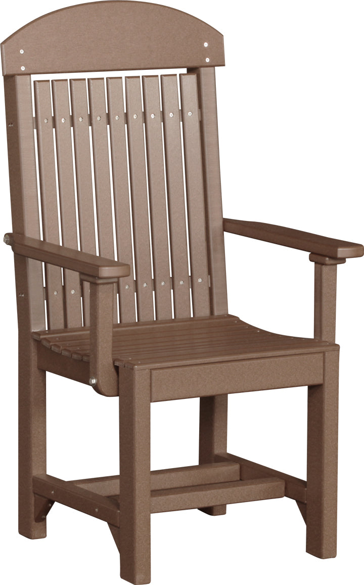 LCCACDCBR-LuxCraft-Classic Arm Chair-Pangaea Patio