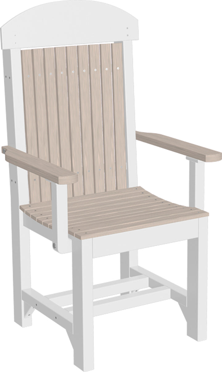 LCCACDBIW-LuxCraft-Classic Arm Chair-Pangaea Patio