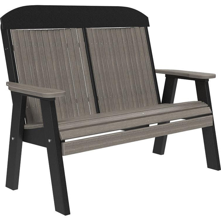 LC4CPBCGB-LuxCraft-Classic Bench - 4'-Coastal Gray-Pangaea Patio