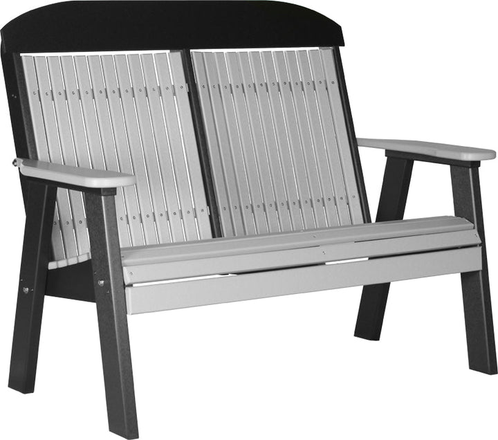 LC4CPBDGB-LuxCraft-Classic Bench - 4'-Pangaea Patio