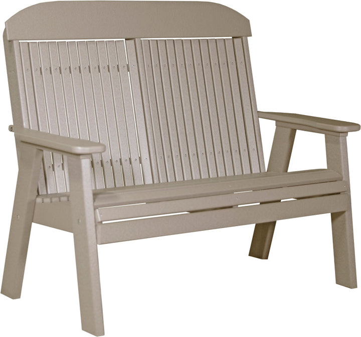 LC4CPBWW-LuxCraft-Classic Bench - 4'-Pangaea Patio