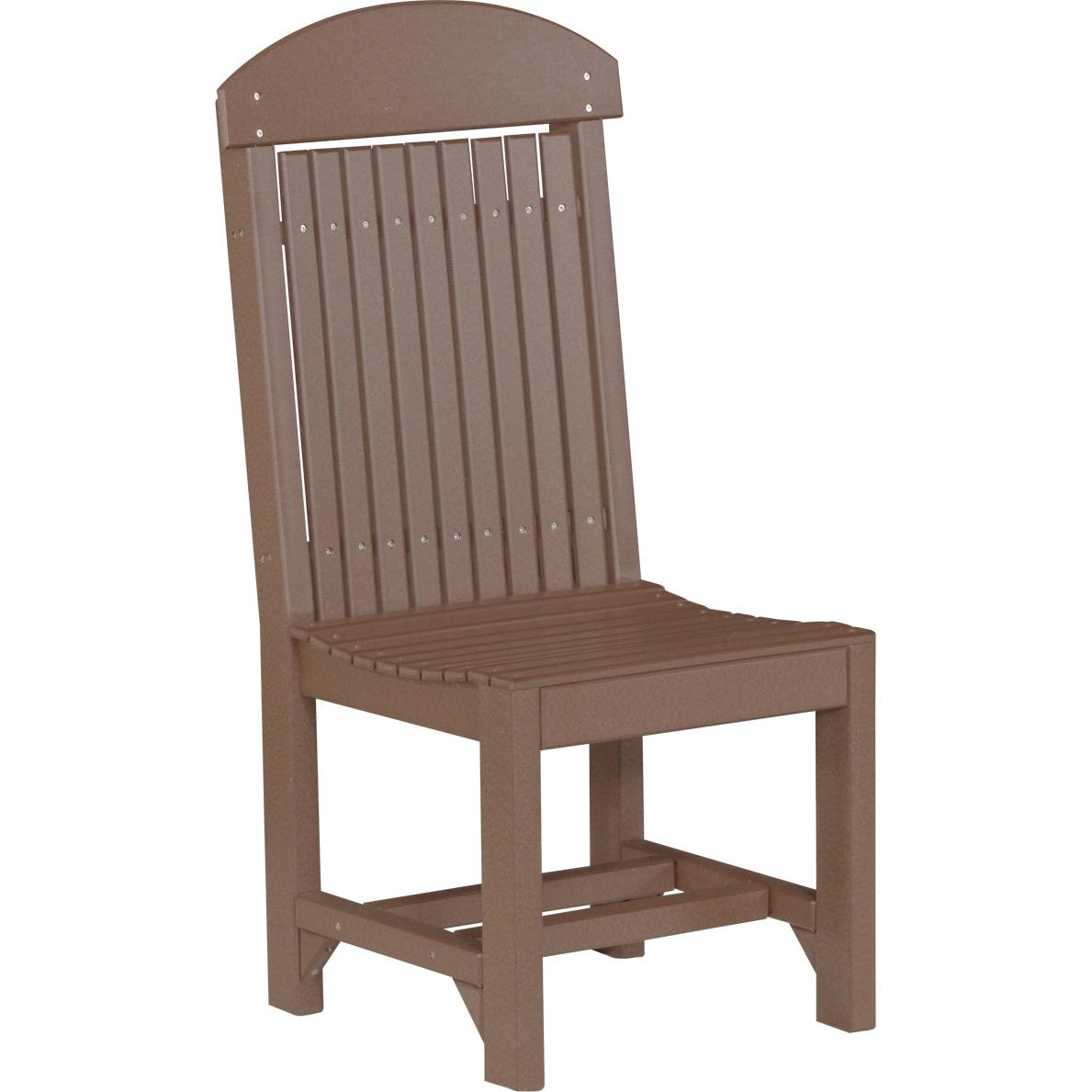 LCCSCCAM-LuxCraft-Classic Side Chair-Counter-Antique Mahogany-Pangaea Patio