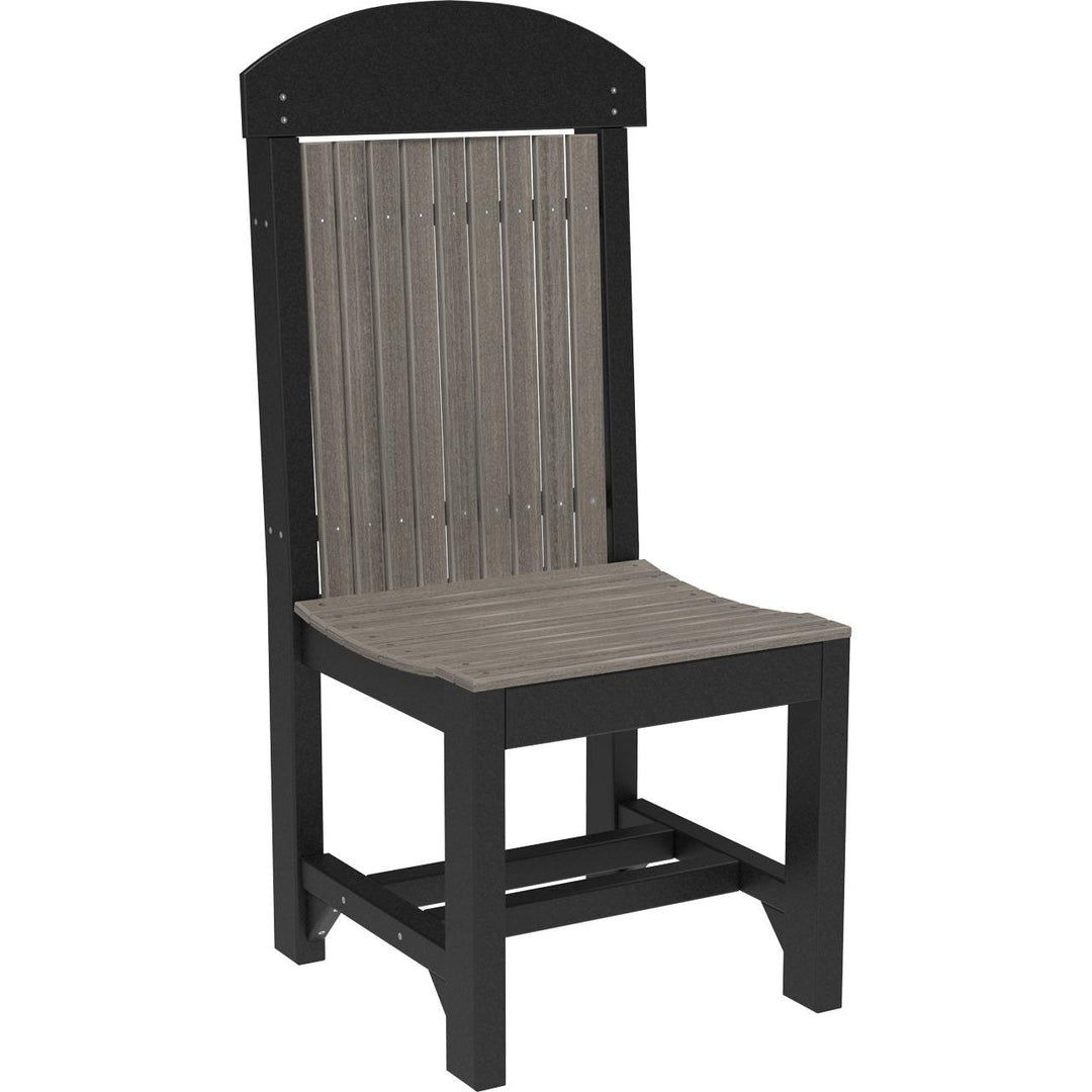 LCCSCDAMB-LuxCraft-Classic Side Chair-Dining-Antique Mahogany Black-Pangaea Patio