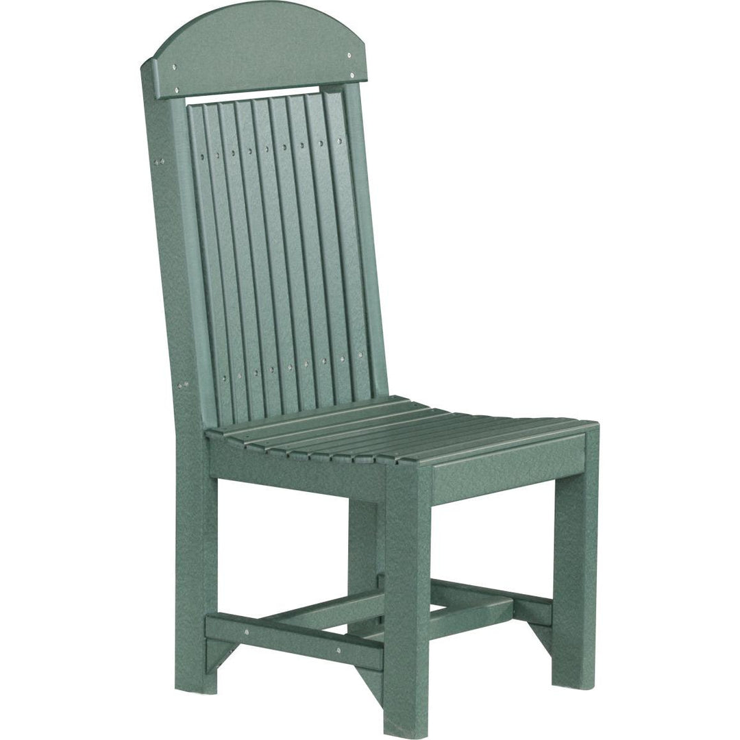 LCCSCDCBR-LuxCraft-Classic Side Chair-Dining-Chestnut Brown-Pangaea Patio