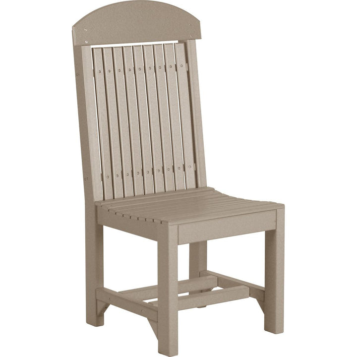 LCCSCDCHB-LuxCraft-Classic Side Chair-Dining-Cherrywood Black-Pangaea Patio