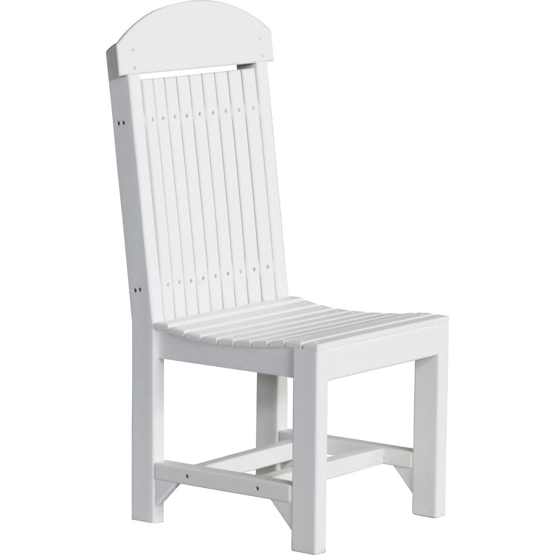 LCCSCDG-LuxCraft-Classic Side Chair-Dining-Green-Pangaea Patio