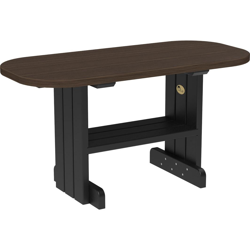 LCPCTBZWB-LuxCraft-Coffee Table-Coastal Gray Black-Pangaea Patio