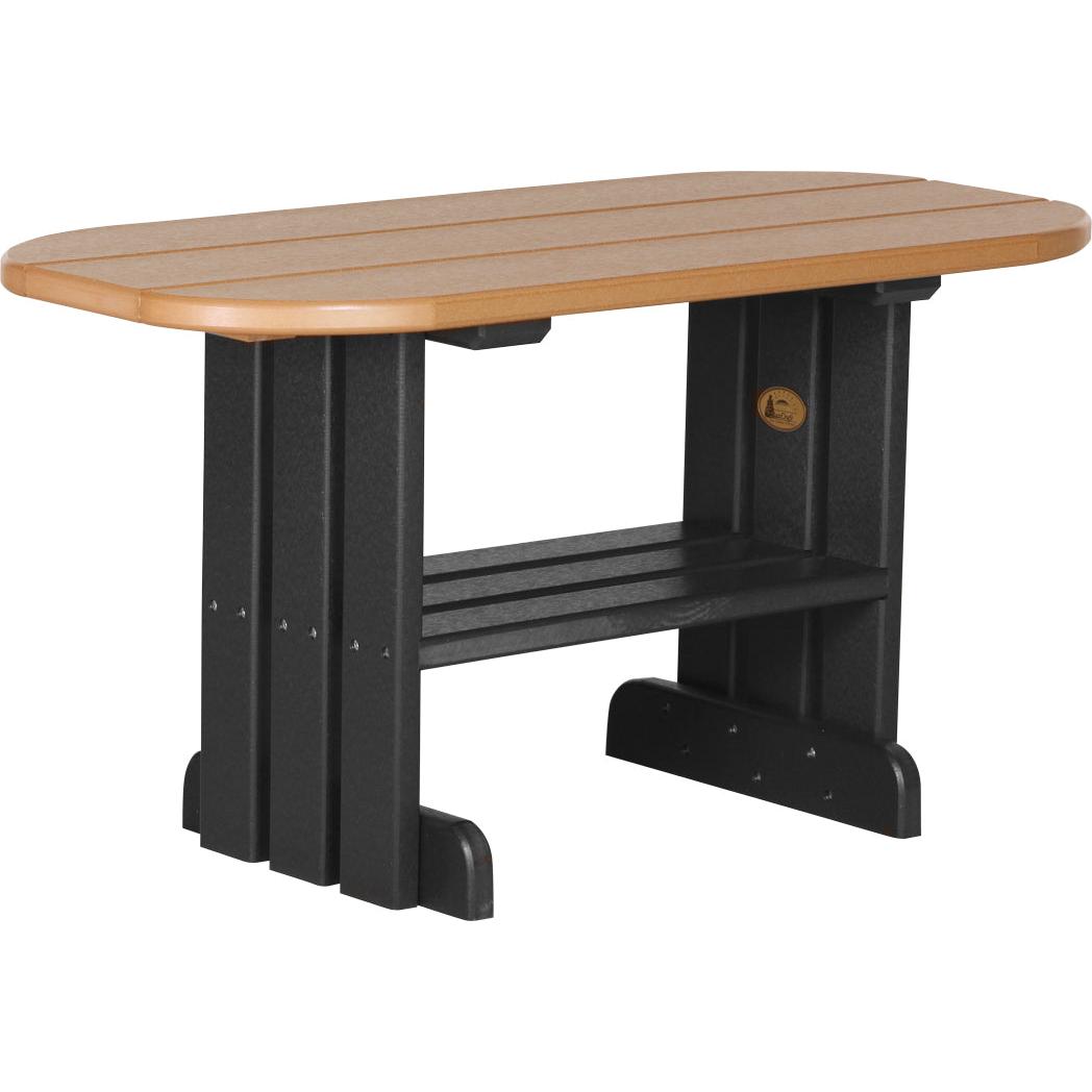 LCPCTCB-LuxCraft-Coffee Table-Cedar Black-Pangaea Patio