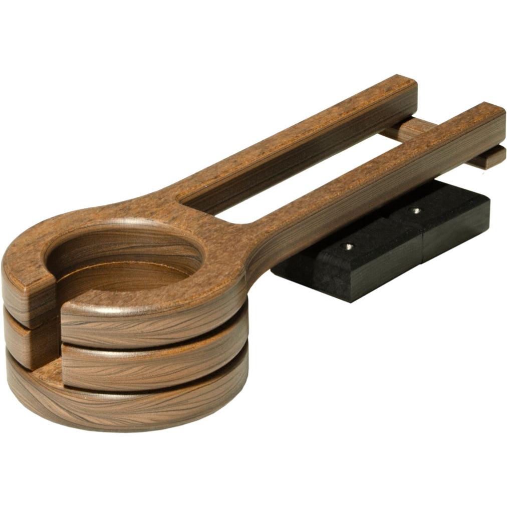 LCPCHAMB-LuxCraft-Cup Holder (Slideout)-Antique Mahogany Black-Pangaea Patio