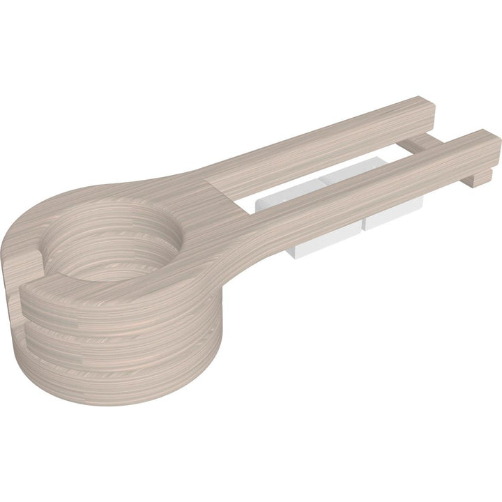 LCPCHBIW-LuxCraft-Cup Holder (Slideout)-Birch White-Pangaea Patio