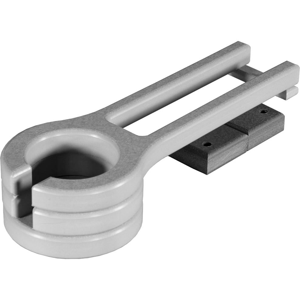 LCPCHDGS-LuxCraft-Cup Holder (Slideout)-Dove Gray Slate-Pangaea Patio