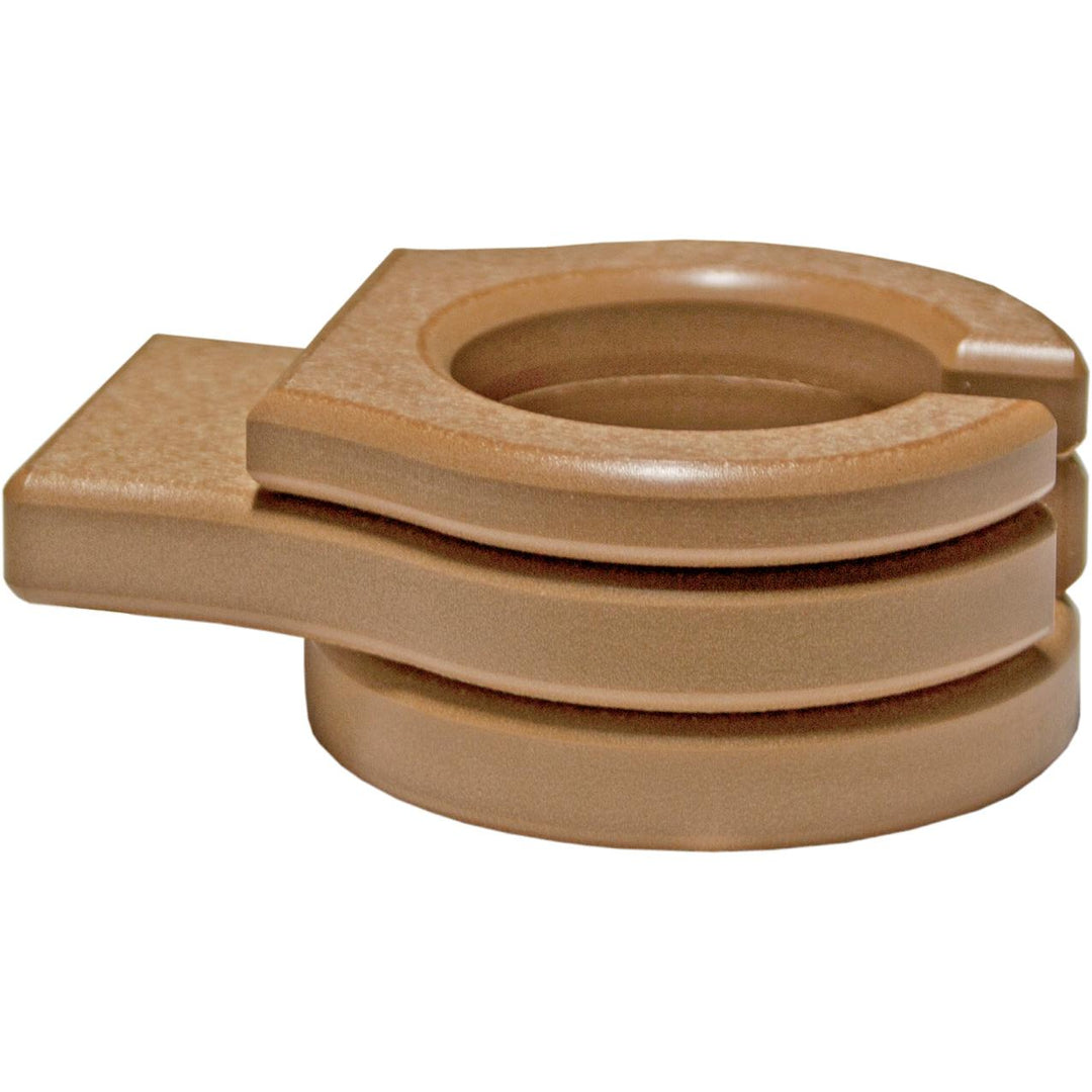 LCPSCHC-LuxCraft-Cup Holder (Stationary)-Cedar-Pangaea Patio