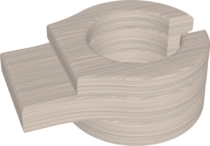 LCPSCHBI-LuxCraft-Cup Holder (Stationary)-Pangaea Patio