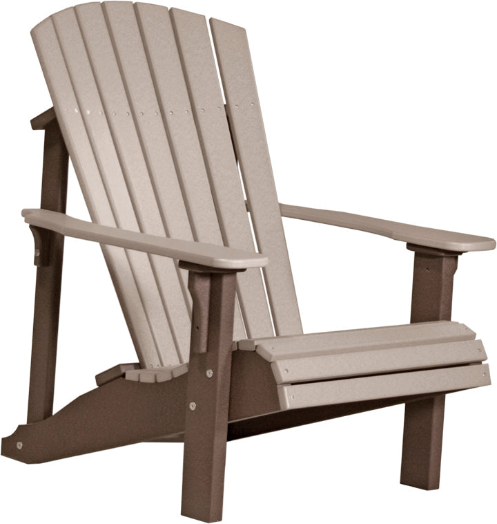 LCPDACWWCBR-LuxCraft-Deluxe Adirondack Chair-Pangaea Patio