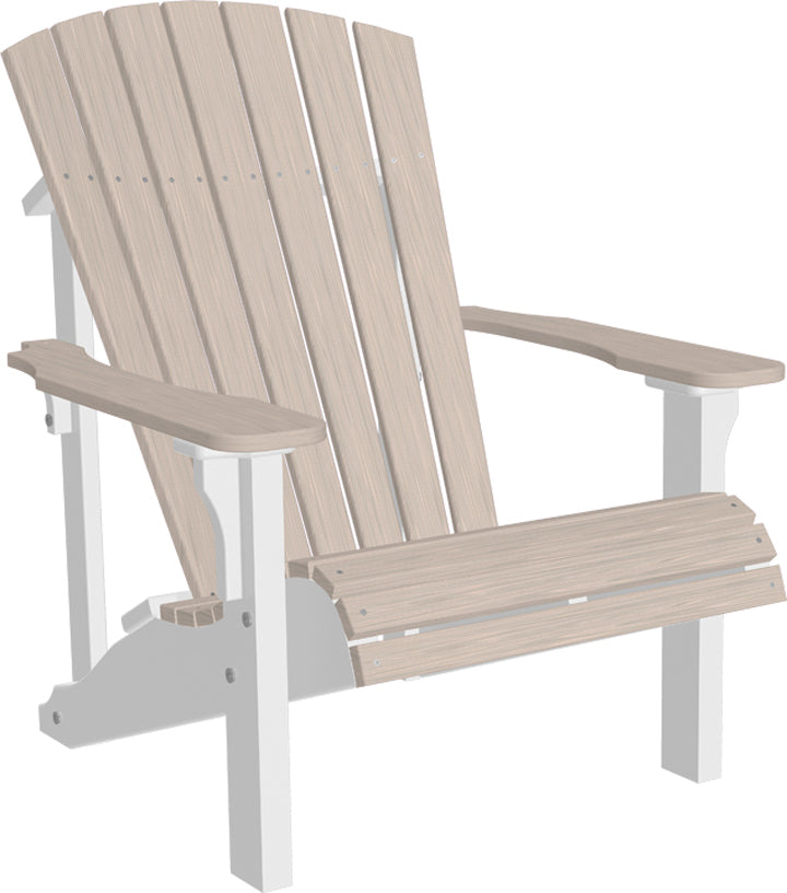 LCPDACBIW-LuxCraft-Deluxe Adirondack Chair-Pangaea Patio