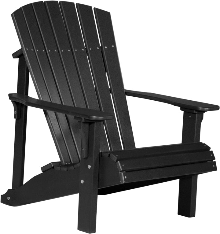 LCPDACBK-LuxCraft-Deluxe Adirondack Chair-Pangaea Patio