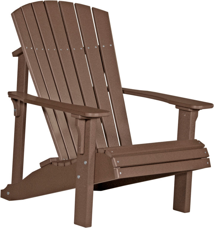 LCPDACCBR-LuxCraft-Deluxe Adirondack Chair-Pangaea Patio