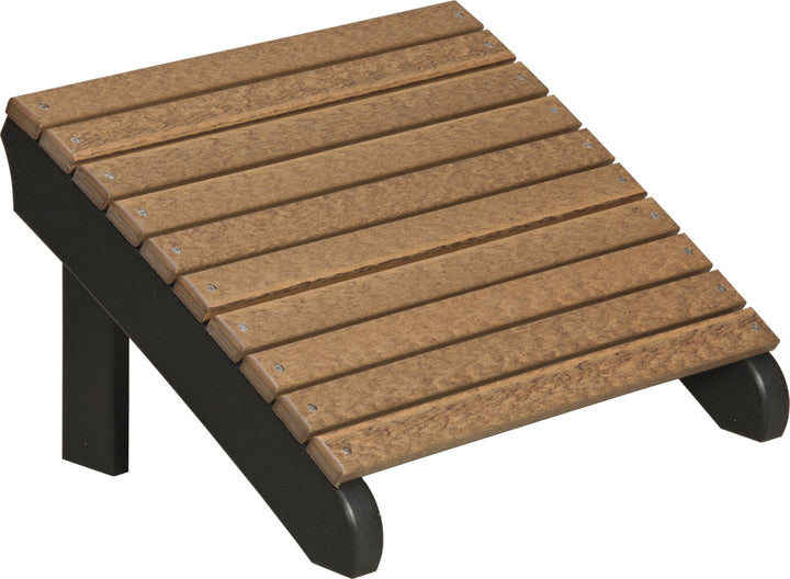 LCPDAFAMB-LuxCraft-Deluxe Adirondack Footrest-Pangaea Patio