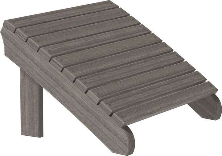 LCPDAFCG-LuxCraft-Deluxe Adirondack Footrest-Pangaea Patio