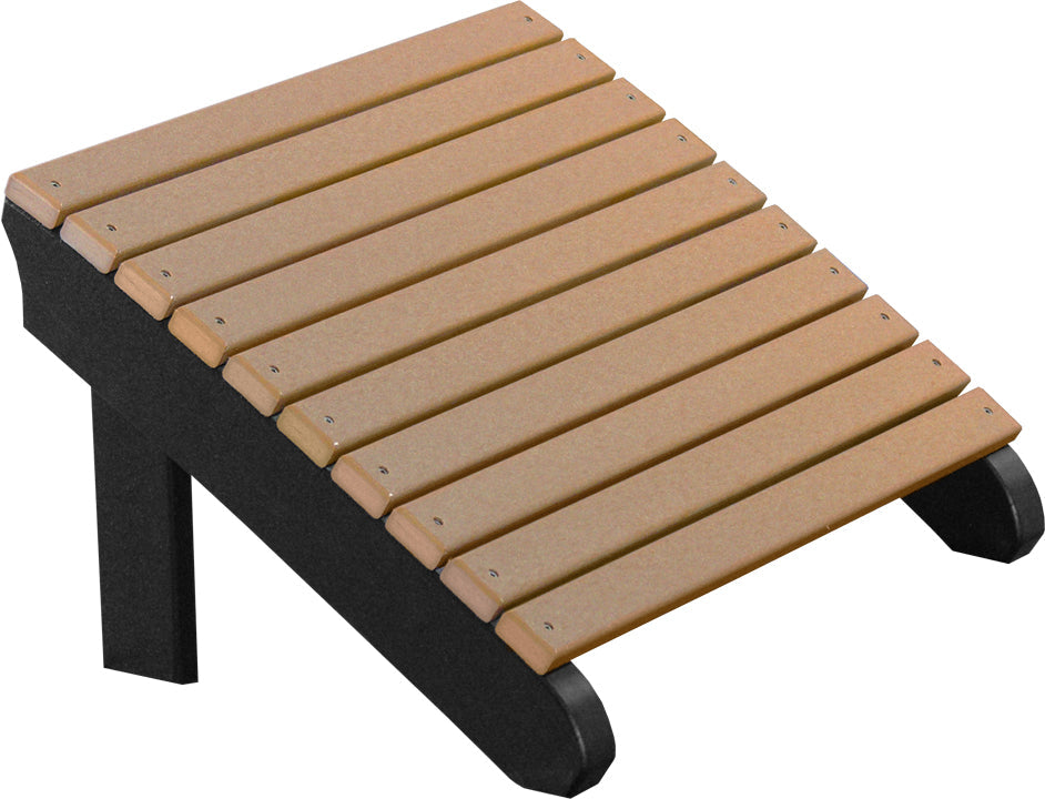 LCPDAFCB-LuxCraft-Deluxe Adirondack Footrest-Pangaea Patio