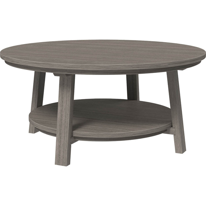 LCPDCTCG-LuxCraft-Deluxe Conversation Table-Birch White-Pangaea Patio
