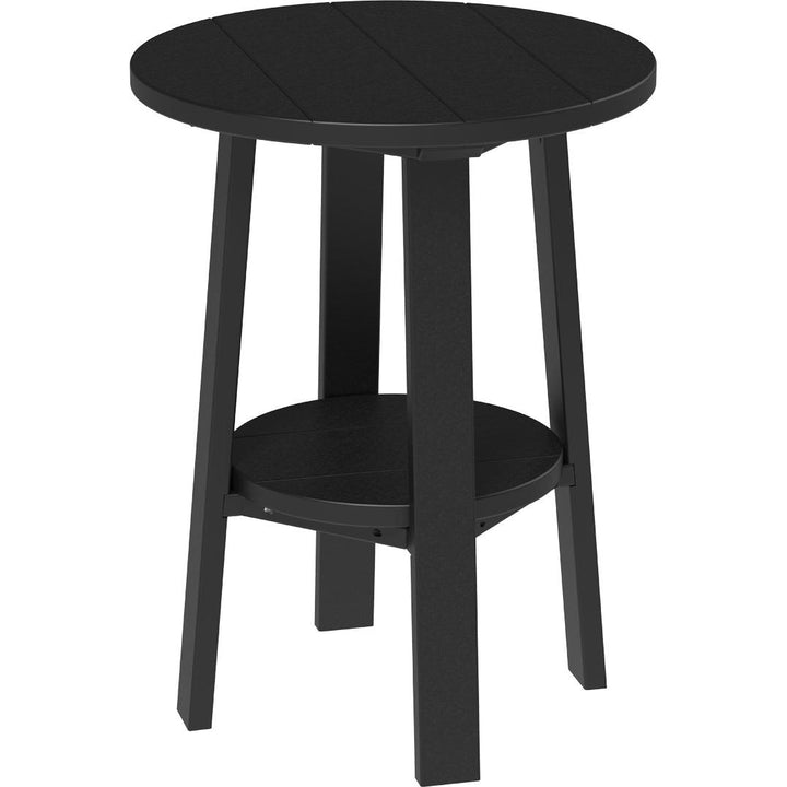 LCPDET28BK-LuxCraft-Deluxe End Table 28"-Black-Pangaea Patio