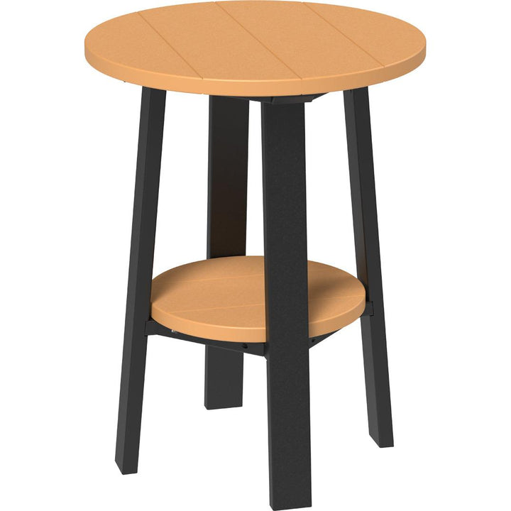 LCPDET28CB-LuxCraft-Deluxe End Table 28"-Cedar Black-Pangaea Patio