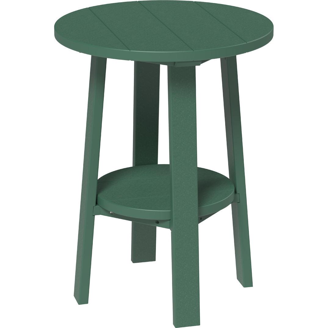 LCPDET28G-LuxCraft-Deluxe End Table 28"-Green-Pangaea Patio