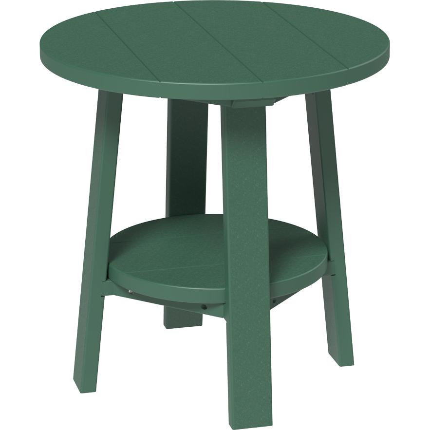 LCPDETG-LuxCraft-Deluxe End Table-Green-Pangaea Patio