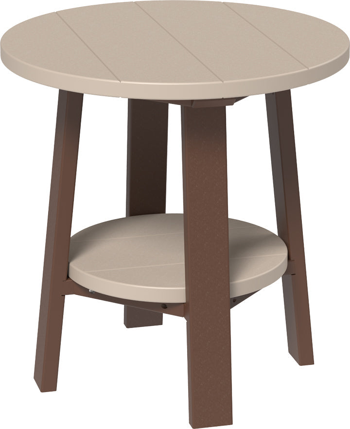 LCPDETWWCBR-LuxCraft-Deluxe End Table-Pangaea Patio