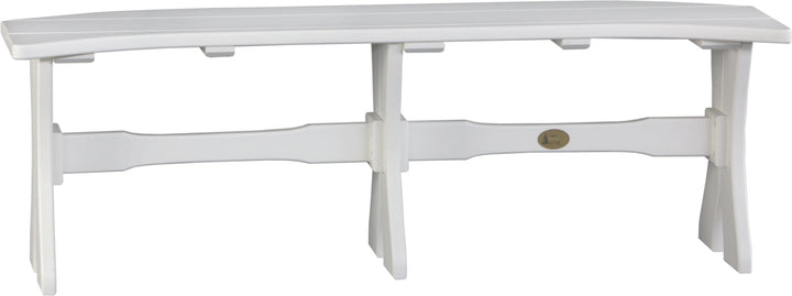 LCP52TBW-LuxCraft-Dining Table Bench - 52"-Pangaea Patio