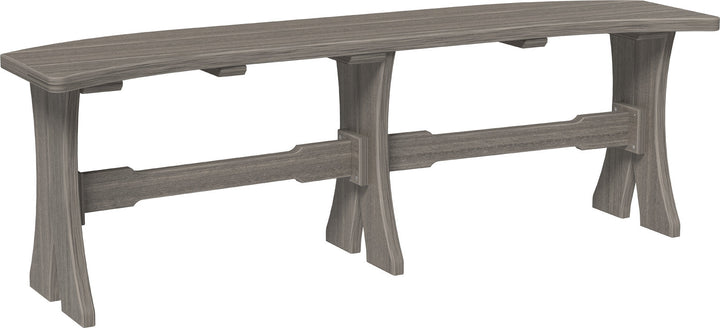 LCP52TBCG-LuxCraft-Dining Table Bench - 52"-Pangaea Patio