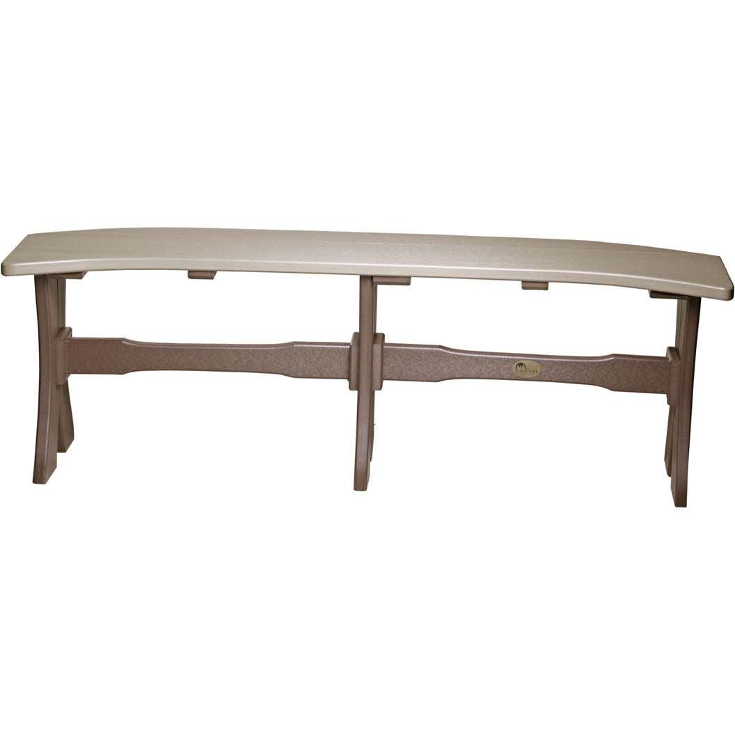 -LuxCraft-Dining Table Bench - 52"-Pangaea Patio