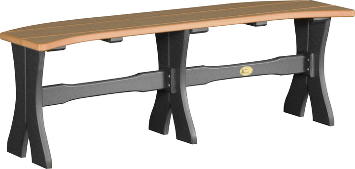 LCP52TBCB-LuxCraft-Dining Table Bench - 52"-Pangaea Patio