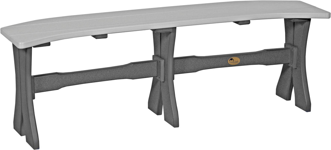 LCP52TBDGS-LuxCraft-Dining Table Bench - 52"-Pangaea Patio