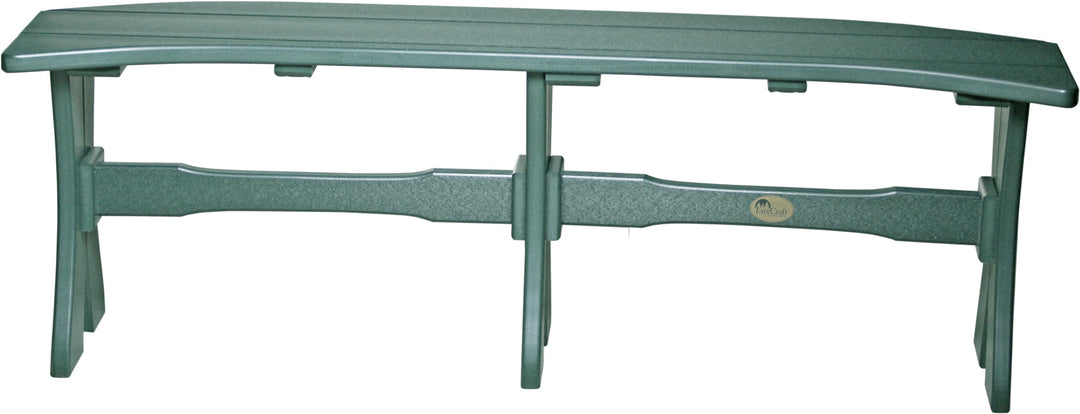 LCP52TBG-LuxCraft-Dining Table Bench - 52"-Pangaea Patio