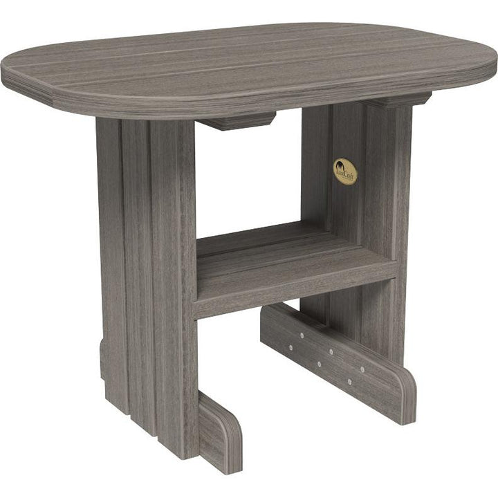 LCPETCG-LuxCraft-End Table-Brazilian Walnut Black-Pangaea Patio