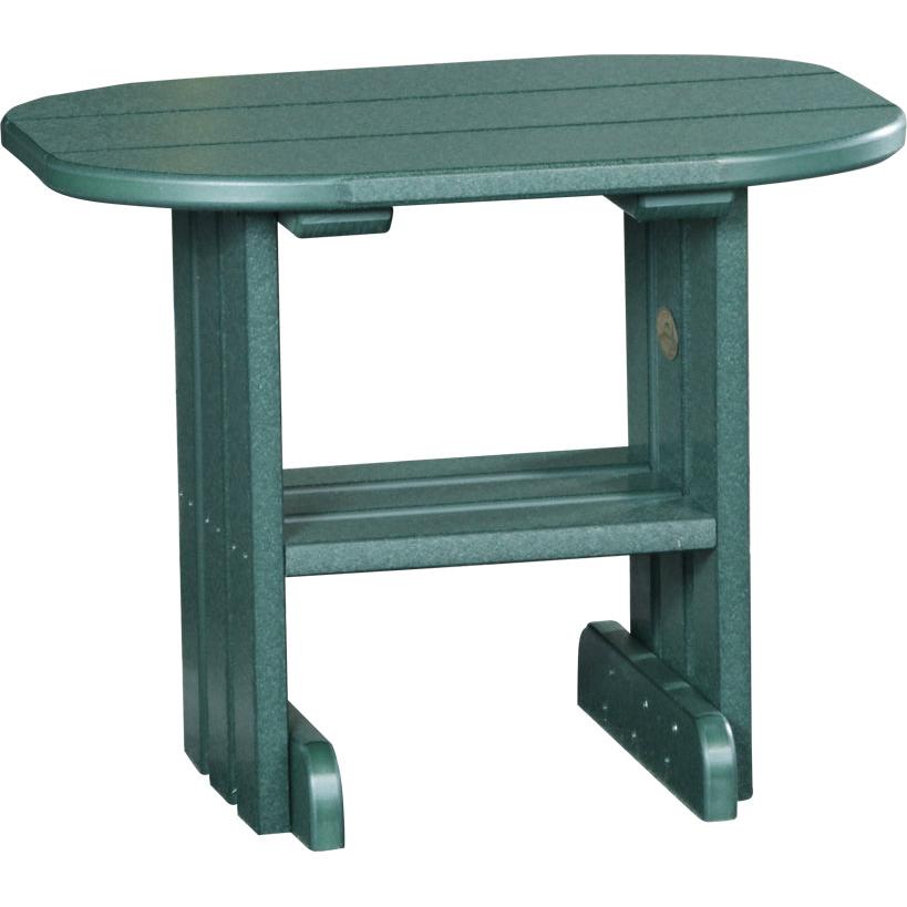LCPETG-LuxCraft-End Table-Green-Pangaea Patio