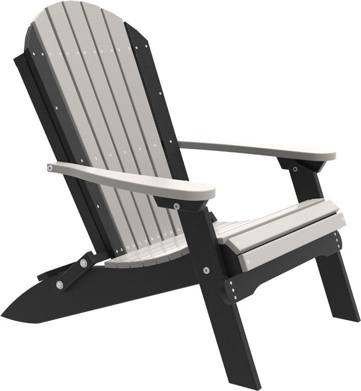 LCPFACDGB-LuxCraft-Folding Adirondack Chair-Pangaea Patio