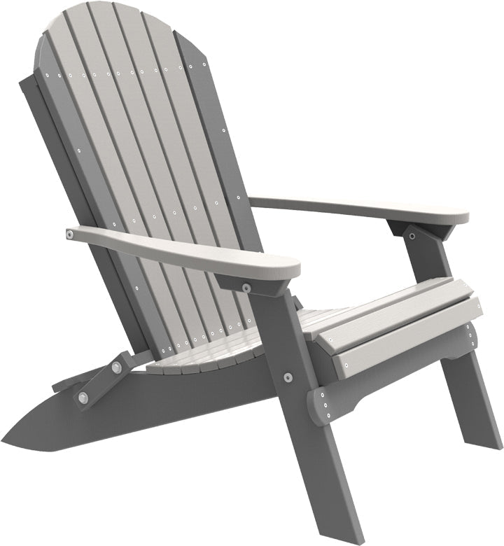 LCPFACDGS-LuxCraft-Folding Adirondack Chair-Pangaea Patio