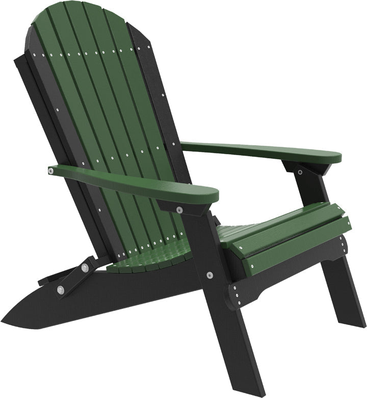 LCPFACGB-LuxCraft-Folding Adirondack Chair-Pangaea Patio