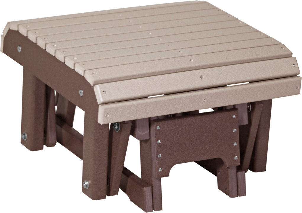 LCPGFWWCBR-LuxCraft-Glider Footrest-Pangaea Patio