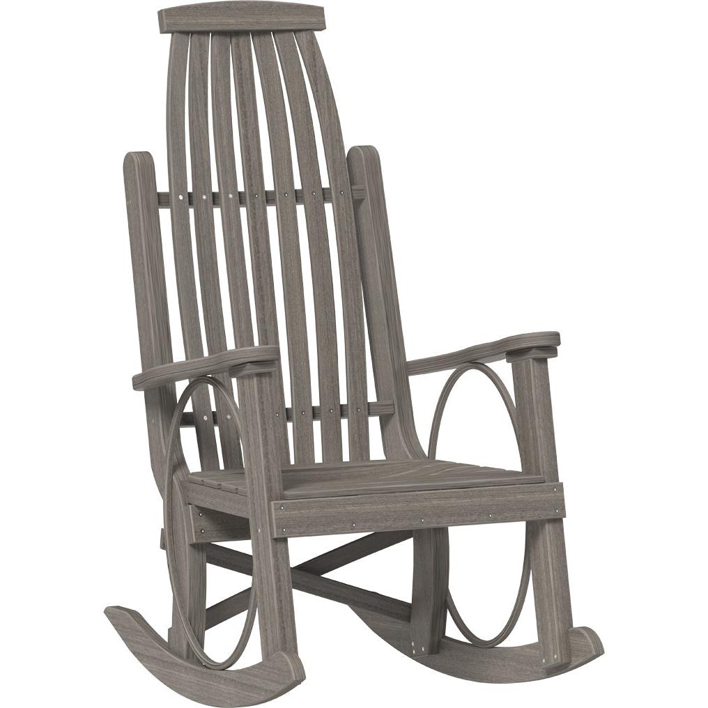LCPGRCG-LuxCraft-Grandpa's Rocker-Brazilian Walnut Black-Pangaea Patio