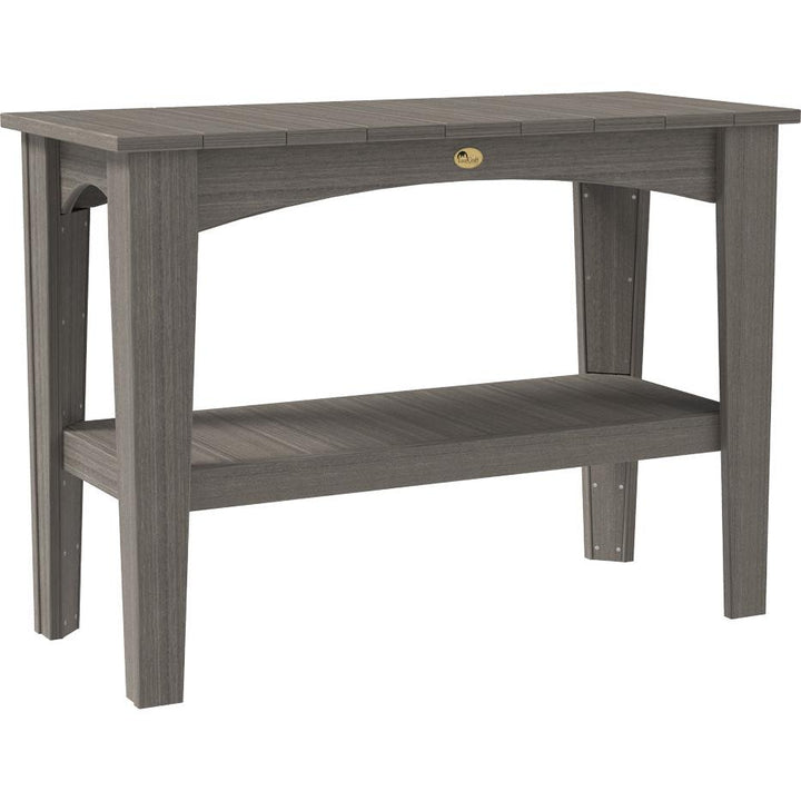 LCIBTCG-LuxCraft-Island Buffet Table-Brazilian Walnut Black-Pangaea Patio